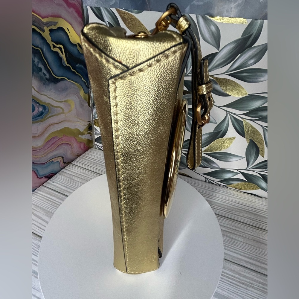 ✨ Couture Moschino Metallic Gold Mini Bag ✨ - Picture 5 of 5